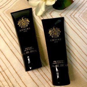 Men shower gel & after shave balm